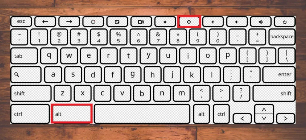 How to adjust brightness level on Chromebook keyboard - brightness up keyboard shortcuts - screenshot
