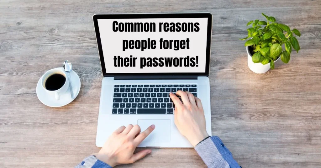 info graphics: Common reasons people forget their Chromebook passwords