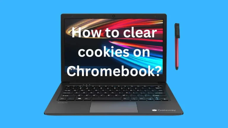 How to clear cookies on Chromebook?