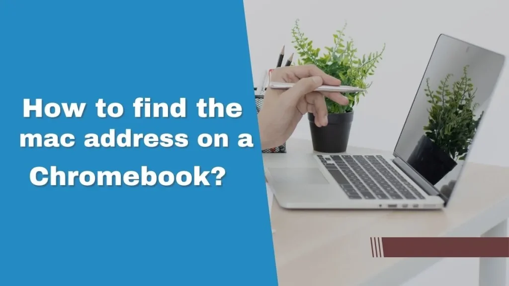 How to find the mac address on a Chromebook?