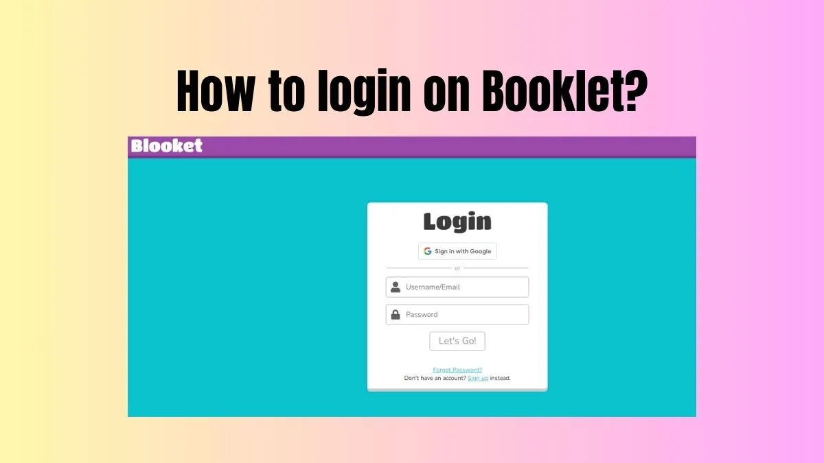 How to do Blooket login and sign up? - LaptopsPapa