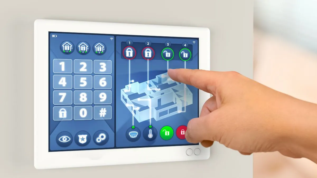 How is having a security system for your home a risk management strategy?