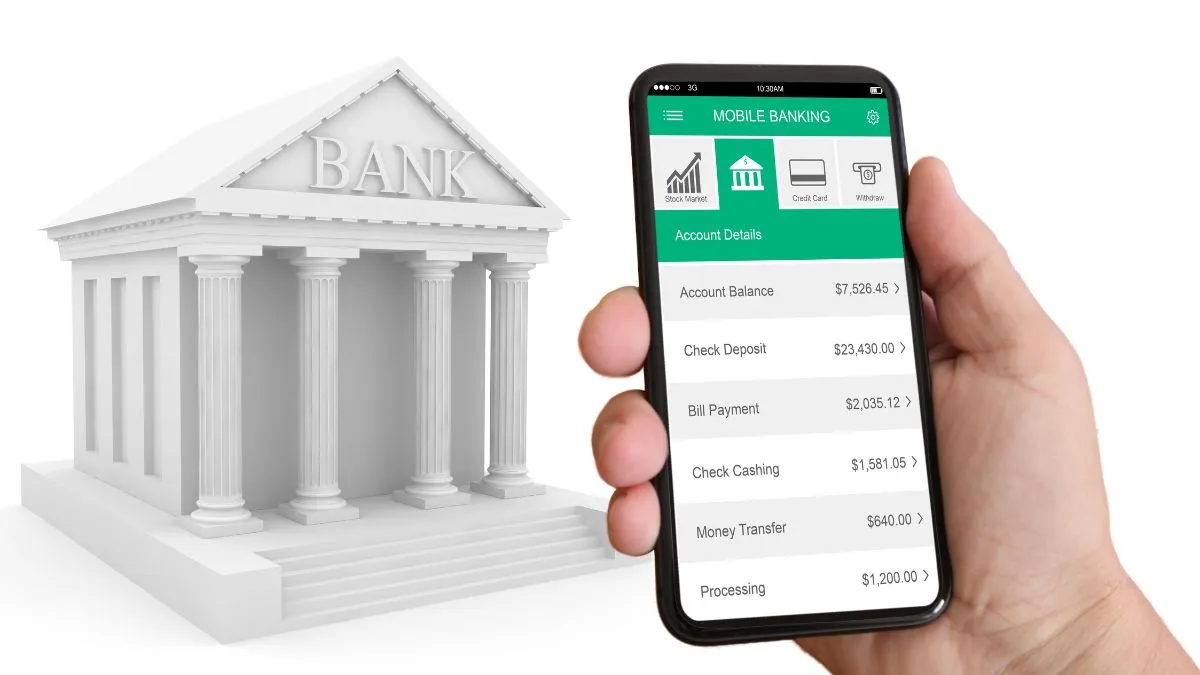 What is the major difference between a nationwide bank and a community bank?