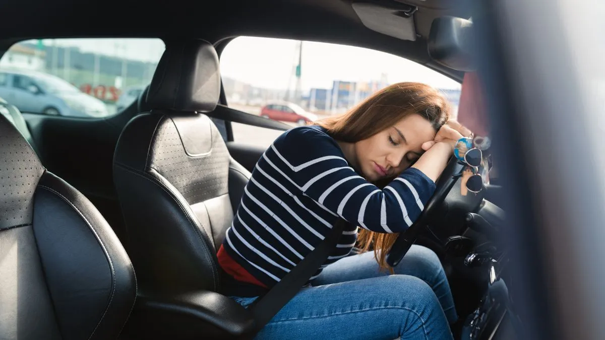 What is the minimum amount of required sleep you should have before taking a long drive in Australia?